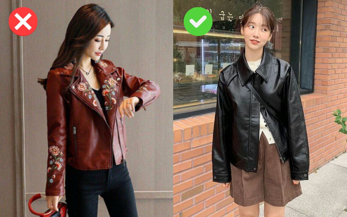 Áo khoác da đang hot, nhưng nàng không nên mua 4 kiểu này- Ảnh 1. Áo khoác da đang hot, nhưng nàng không nên mua 4 kiểu này- Ảnh 1.