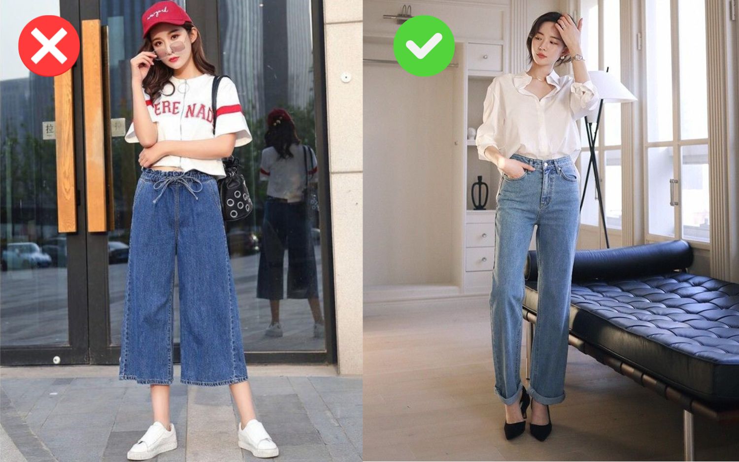 4 kiểu quần jeans không ''hack dáng'' như bạn tưởng- Ảnh 2. 4 kiểu quần jeans không ''hack dáng'' như bạn tưởng- Ảnh 2.