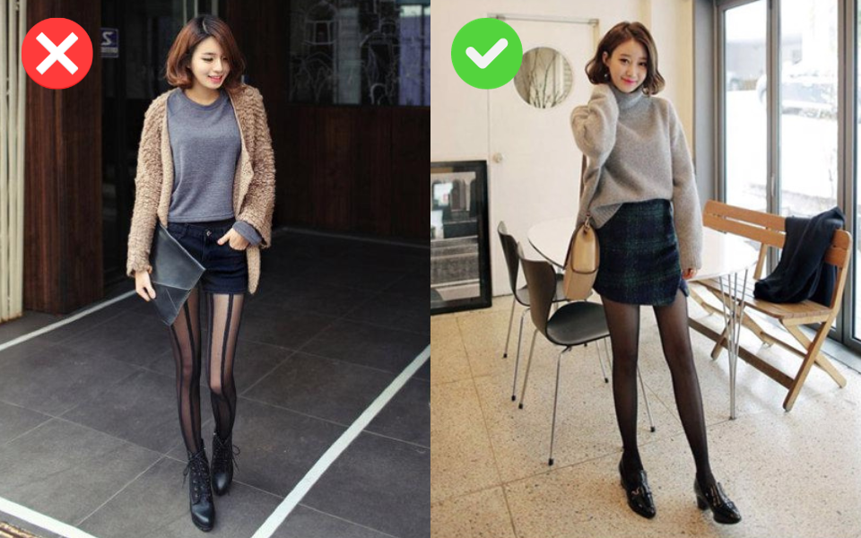 4 kiểu quần tất kém sang không nên diện với chân váy- Ảnh 1. 4 kiểu quần tất kém sang không nên diện với chân váy- Ảnh 1.