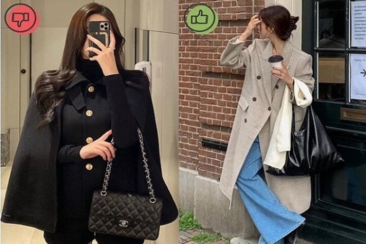 3 kiểu áo khoác dạ vừa lỗi mốt vừa dễ khiến bạn già đi vài tuổi - Ảnh 2. 3 kiểu áo khoác dạ vừa lỗi mốt vừa dễ khiến bạn già đi vài tuổi - Ảnh 2.